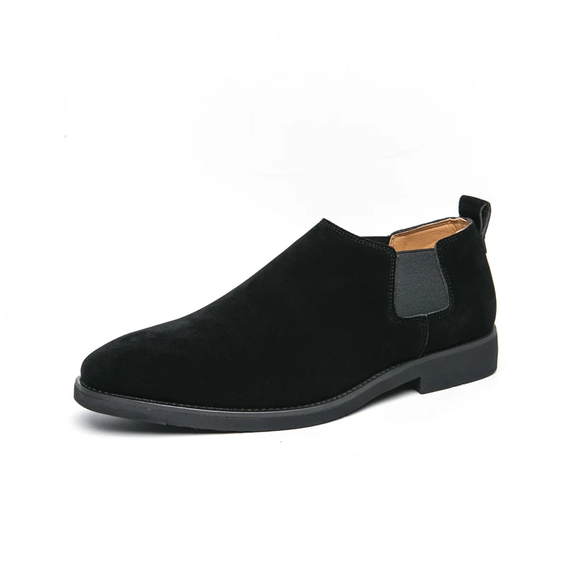 Plus Size 47 48 Men Outdoor Dress Walking Shoes Suede Leather Male Formal Business Oxford Gentleman British Chelsea Shoes