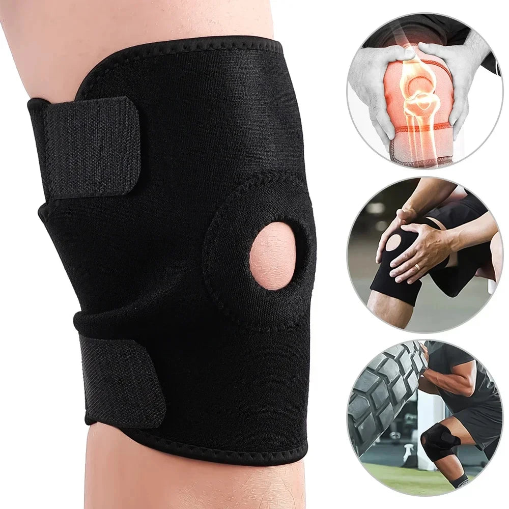 1 ST. Orthopedische Kniebeschermer Kniebrace Ondersteuning Gewrichtspijnverlichting Patellabeschermer Verstelbare Sport Kniebeschermer Meniscusband