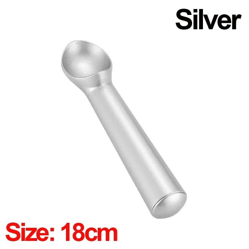 1/2PCS Non-stick Ice Cream Spoons Stainless Steel Fruit Ice Ball Making Tools Handled Dessert Digging Scoop Kitchen Bar Gadgets