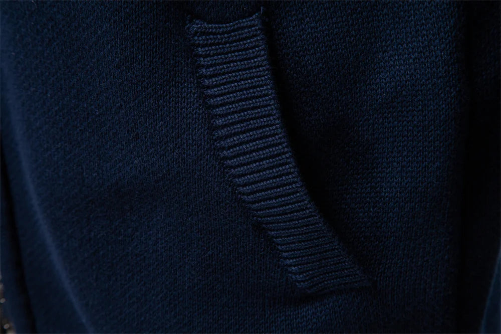 Men's Autumn High Quality Stand Collar Jacket Warm Winter Cotton Coat for Men Ethnic Patterns Casual Male Outerwear