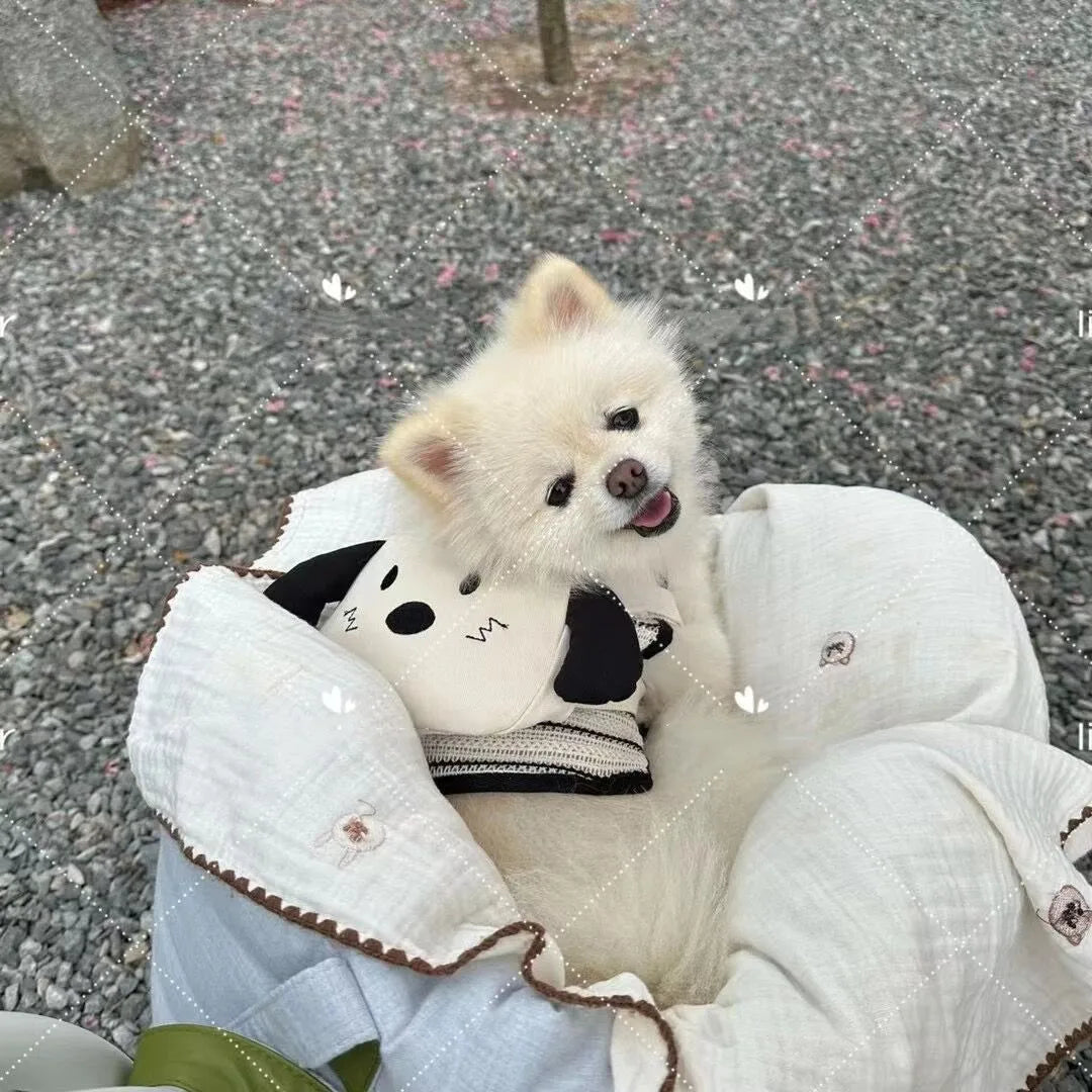 0-15KG dog Backpack for Dogs Puppy cat Bag with Harness Collar Harness with Leash Set Pet cute Bag for Small Pet Outdoor Travel