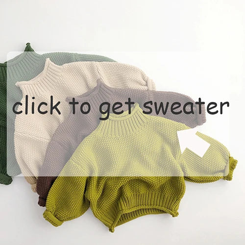 Kids Sweaters Solid Girls Sweater Brief Boys Pullover Turtleneck Knitwear For Children 1-7Y Unisex
