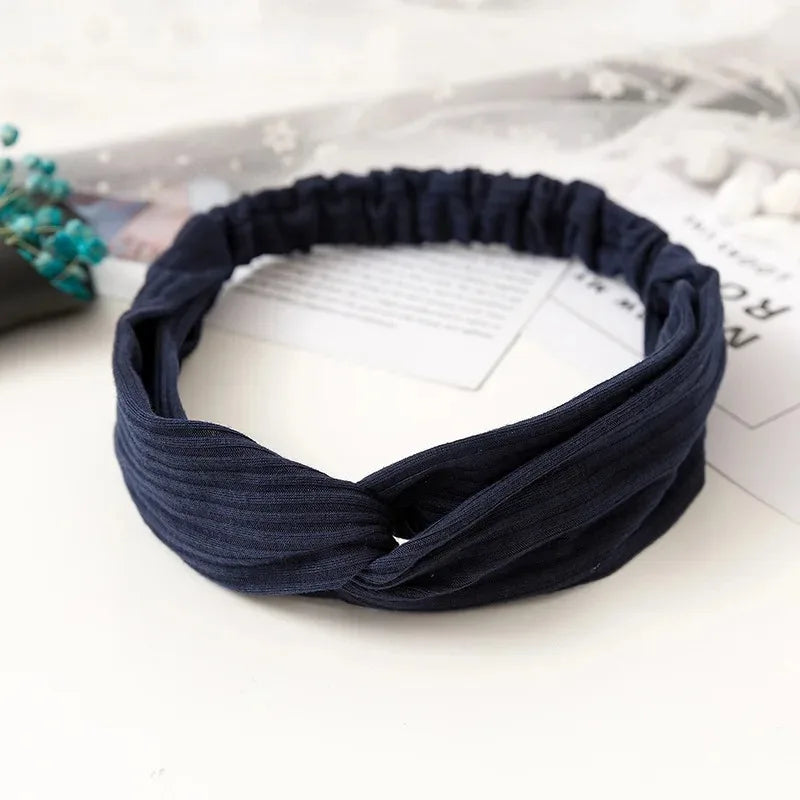 Mode Dames Boheemse Hoofdbanden Zomer Stijl Kruis Tulband Bandage Bandana's Multifunctionele Haaraccessoires voor Meisjes