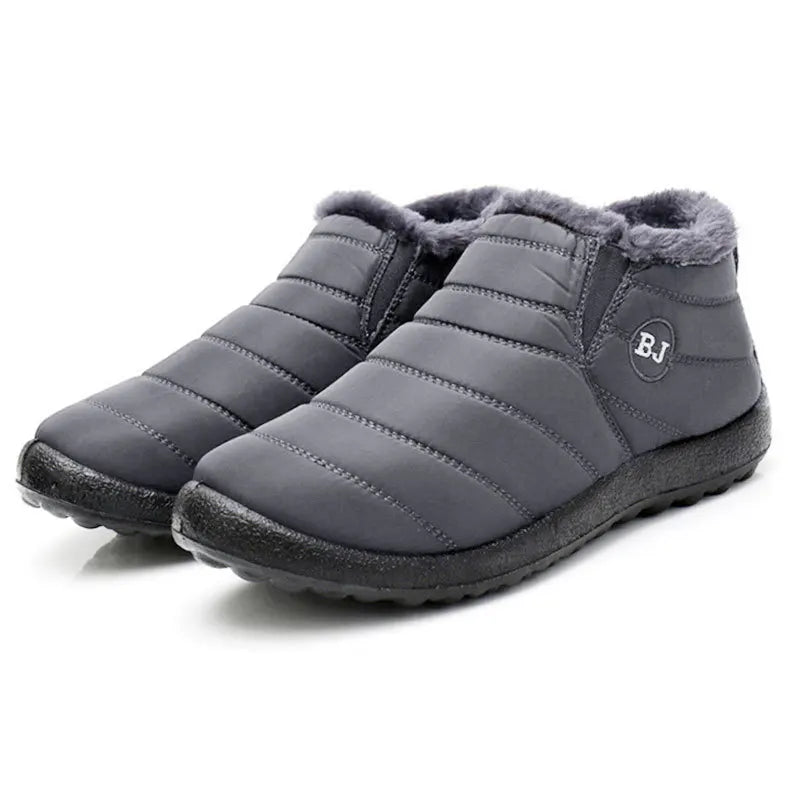 Snow Women Boots Soft Shoes Chunky Plus Size Boots Ladies Fur Ankle Boots New Couple Shoes Platform Women's Winter Botas Mujer