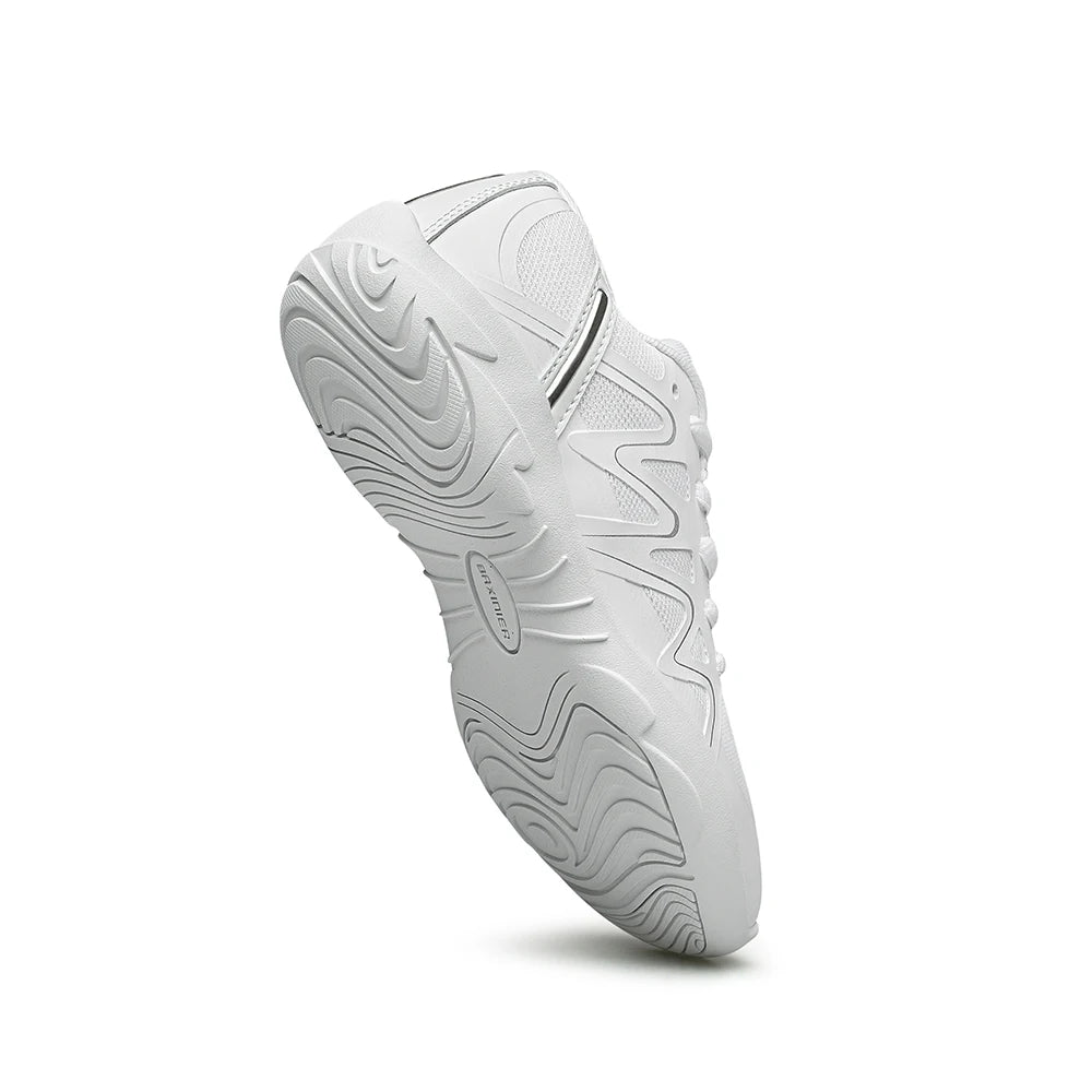 Girls White Cheerleading Shoes Lightweight Youth Cheer Competition Sneakers kids Breathable Training Dance Tennis Shoes