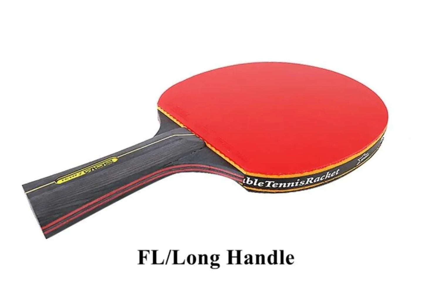 5/6 Star Tafeltennisracket 2PCS Professionele Ping Pong Racket Set Pimples-in Rubber Hoge Kwaliteit Blade Bat Paddle met Tas