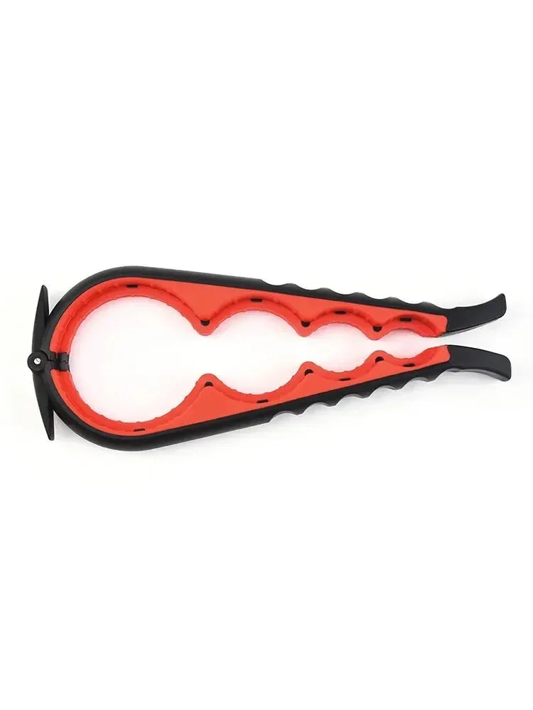 4-in-1 Multi Functional Can Opener Bottle Opener Cap Twister Anti Slip Heavy Duty Stainless Steel Kitchen Tool