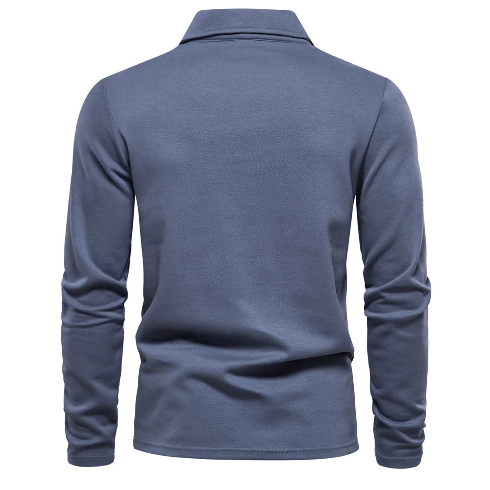 Men's Embroidery Polo Shirt Fashion Neck Turn Down Collar Casual Social Polo Shirts Luxury Golf Shirt For Men