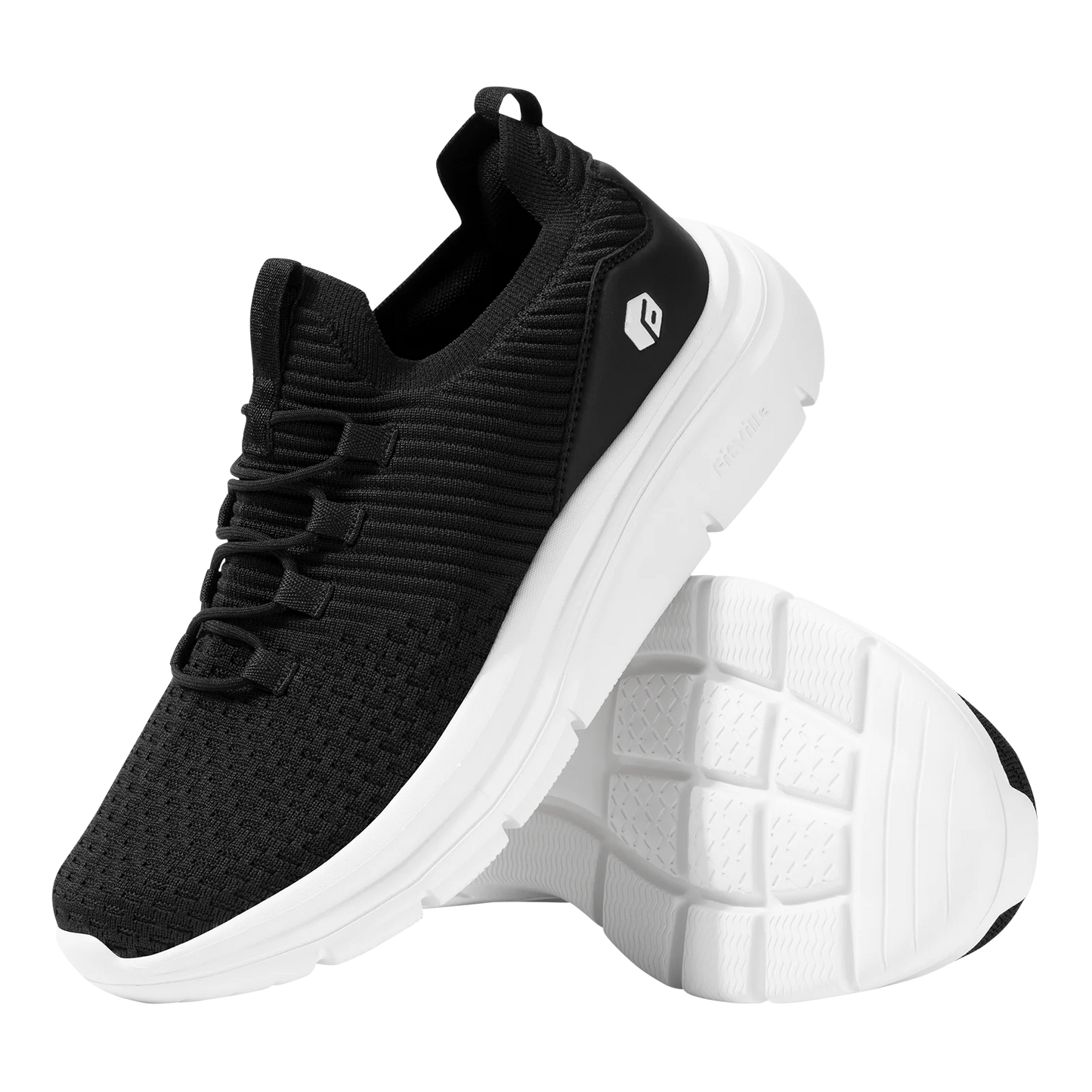 Men's Shoes Slip on Walking Sneakers Lightweight Wide Width for Flat Feet Plantar Fasciitis Heel Pain Relief