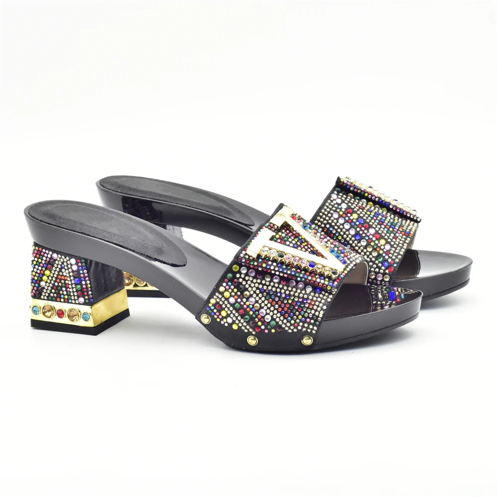 Italian Shoes with Matching Bags for Wedding Italy Shoe and Bag Set In New 2025 Nigerian Shoes and Matching Bags