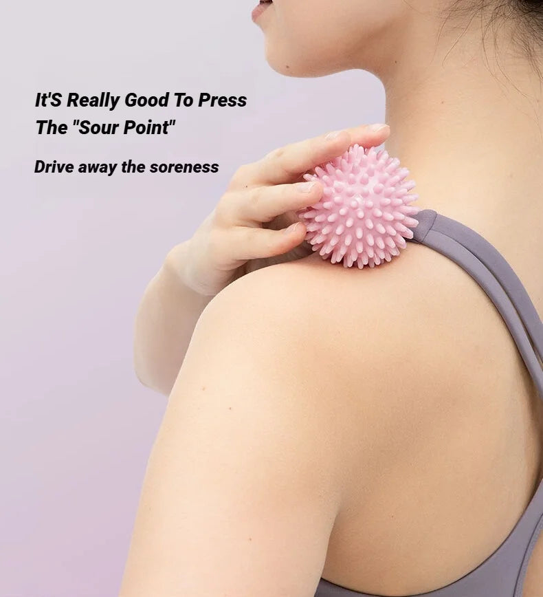 6CM Sportmassagebal Myofasciale Release Massager Stekelige Diepe Weefsel Triggerpoint Spierherstel Pijnverlichting Duurzame Egel