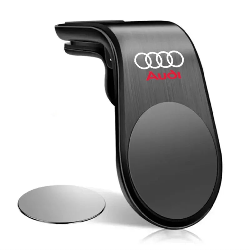 1Pcs Magnetic Car Phone Holder Metal Stand Accessories For Audi A6 C5 C6 C7 C8 A4 B5 B6 B7 B8 B9 S3 S4 S5 Q3 8U Q5 8R Q7 Q8 TT