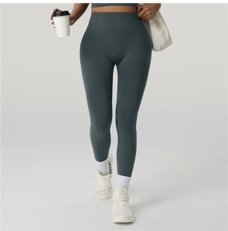 High Waist Summer Yoga Leggings Women Quick Drying Breathable Fitness Running Workout Gym Pants Sportswear Activewear