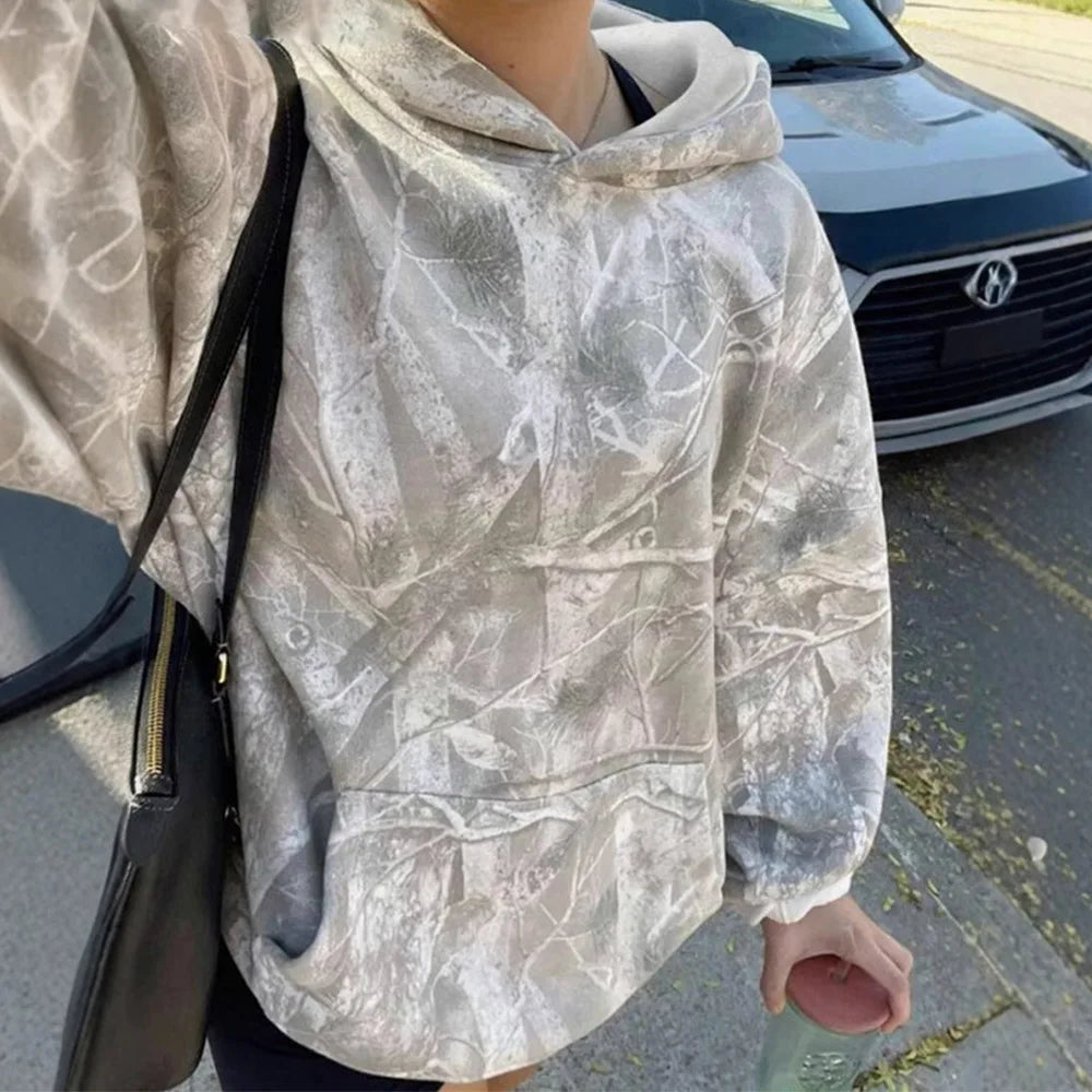 Women's Hoodies Autumn Winter Fashion Comfortable Sporty 2025 Tie Dye Casual Long Sleeve Hooded Daily Hoodies