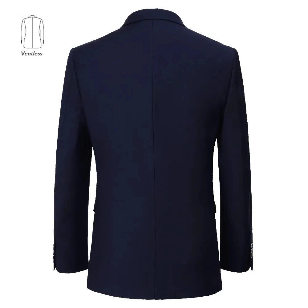 Men's Groom Wedding Blazer Suit and Pants, Tailored to Perfection For Big and Tall Men & Inclusive of Plus Size - Upto 16XL & Fits 200kg, 440lbs