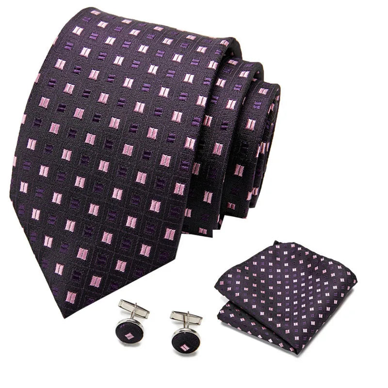 Best-Seller Tie Custom Logo Tie High Quality Business Formal Woven Jacquard Pattern Tie For Men's Accessories