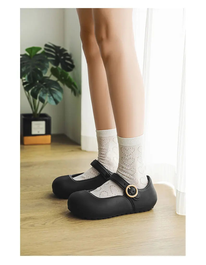 Stylish Mary Jane Kids Shoes Non Slip Comfortable Lightweight Sneakers for School Sports Outdoor Play and Daily Walking