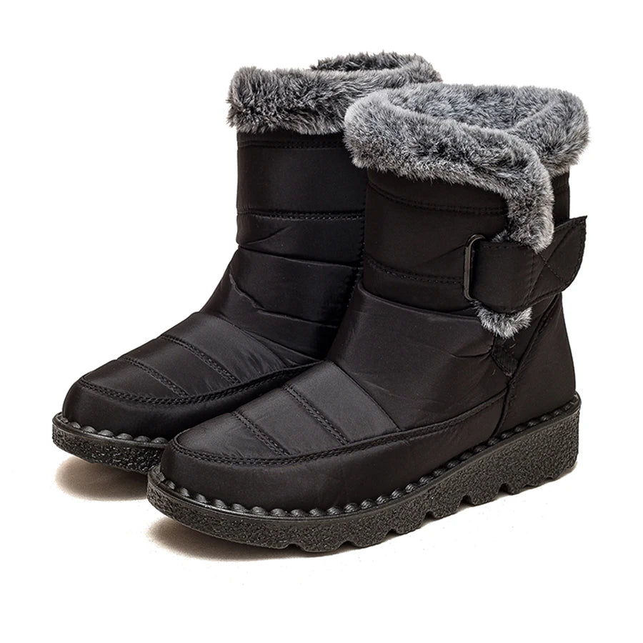 Women's Boots Snow Plus Size Shoes Woman Platform Women Shoes Casual Mid High Boots Platform Winter Girls Boots Botas Mujer