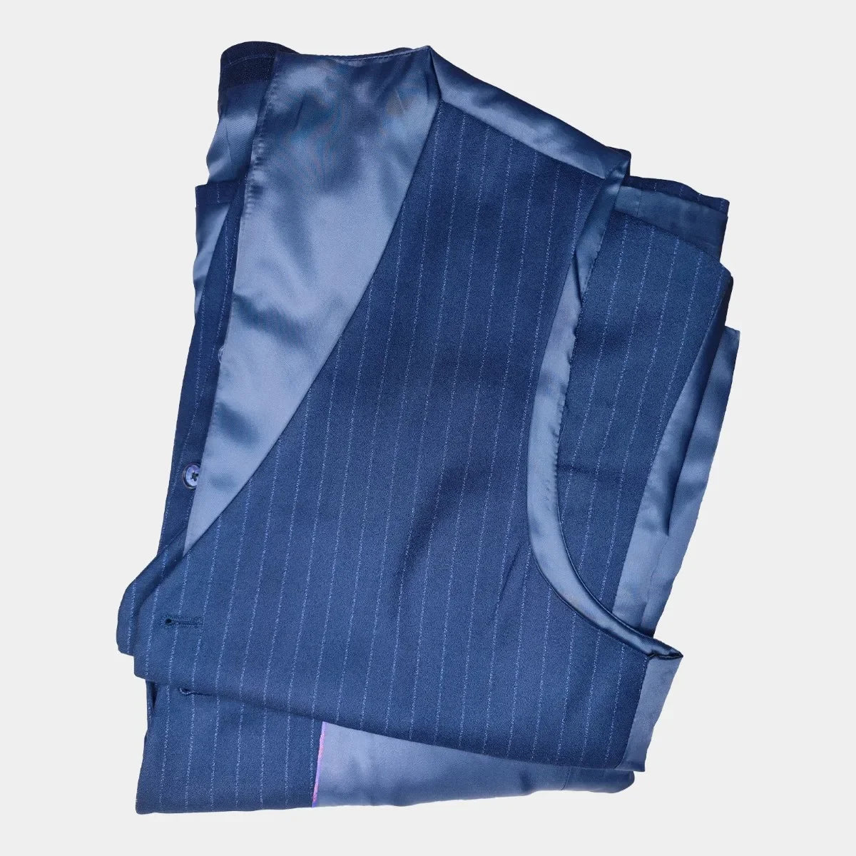 Men's Premium British Striped Suits, Business Formal Dress, Wedding, and Groom, Slim-Fit, Coat Vest & Pants - Customized Sizes Available