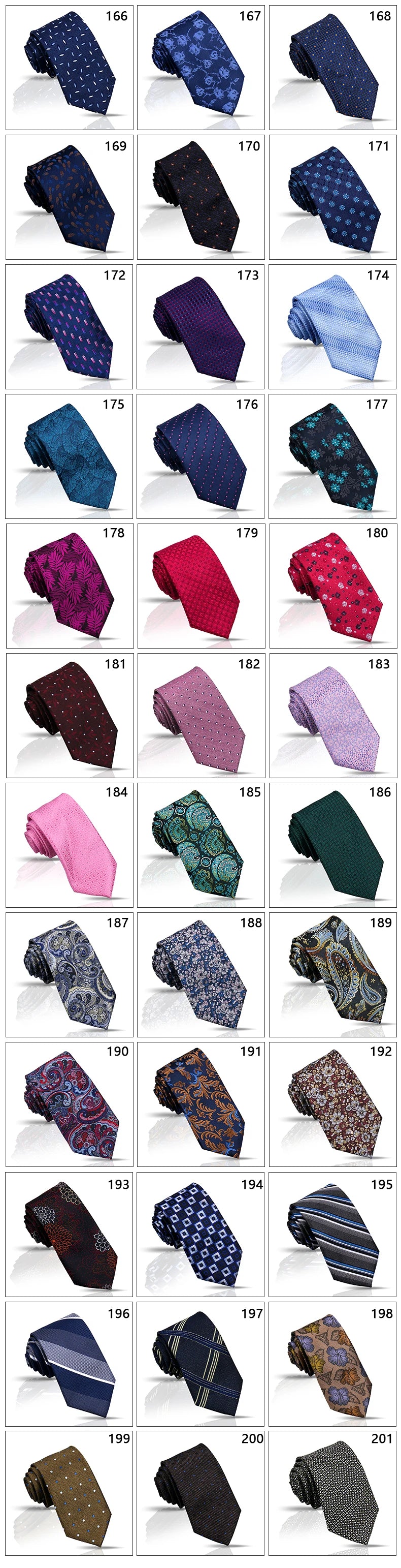 Heren luxe Paisley stropdas met bloemenprint in bruiloftsstijl, zakelijke stropdas van polyester, 146 x 7,5 cm, cadeau voor volwassen mannen.