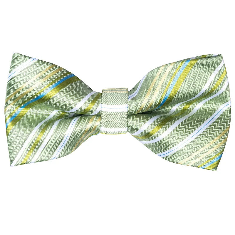 Mode Heren Strik Klassieke Jacquard Geweven Strik Heren Zakelijk Bruiloft Volwassen Bloemen Strik Vlinderdas Pak Strik