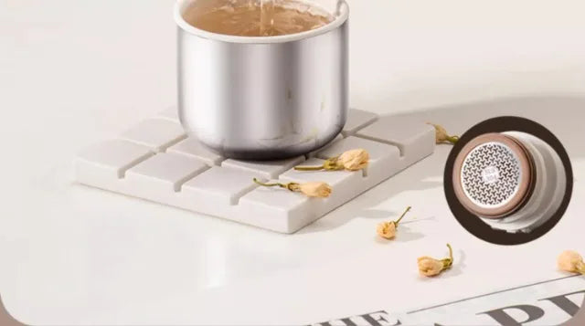 Vakuumisolierte Thermosflasche aus Edelstahl 316 – 24/12 Stunden Heiß-/Kältespeicherung, auslaufsicher, minimalistisches Design, Reisebecher für Büro und Auto