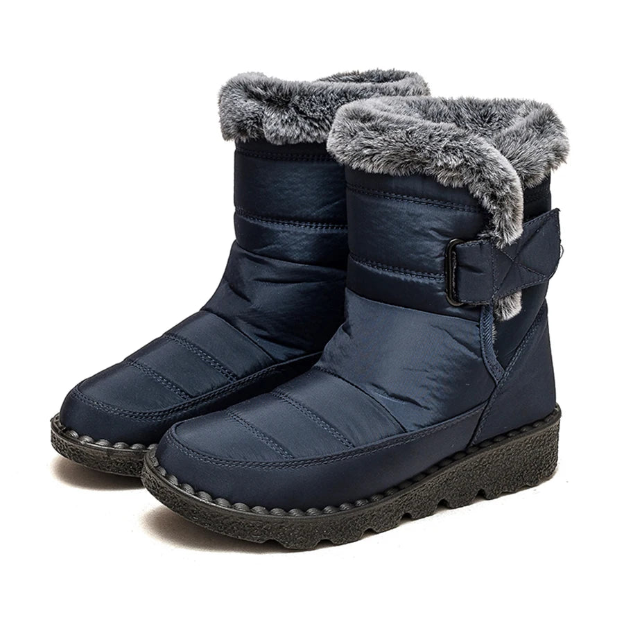 Women's Boots Snow Plus Size Shoes Woman Platform Women Shoes Casual Mid High Boots Platform Winter Girls Boots Botas Mujer