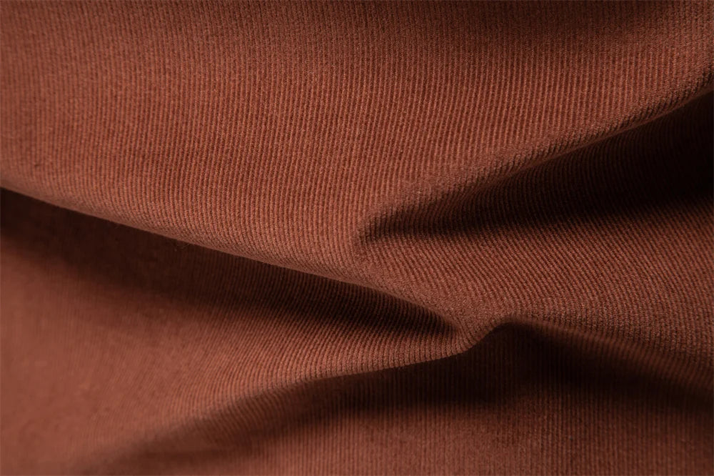 2025 Men's Corduroy 100% Cotton Solid Colour Autumn Winter Thickened Business Casual Long Sleeve Classic Male Shirt