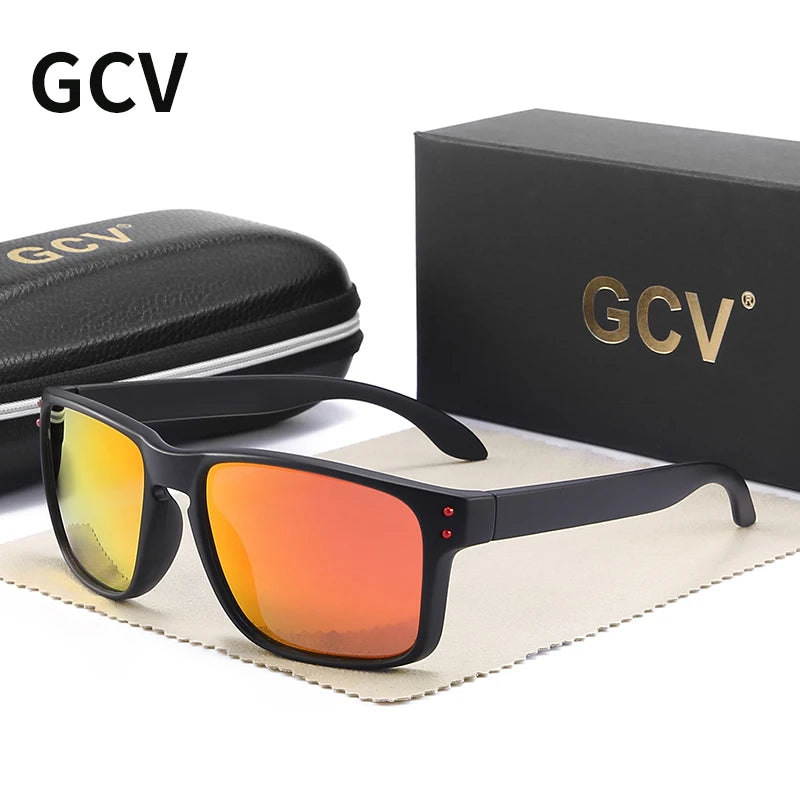 Fashion Wrap Frame Sunglasses UV400 Polarized Unisex Classic Pattern Decorative Goggles for Men And Women