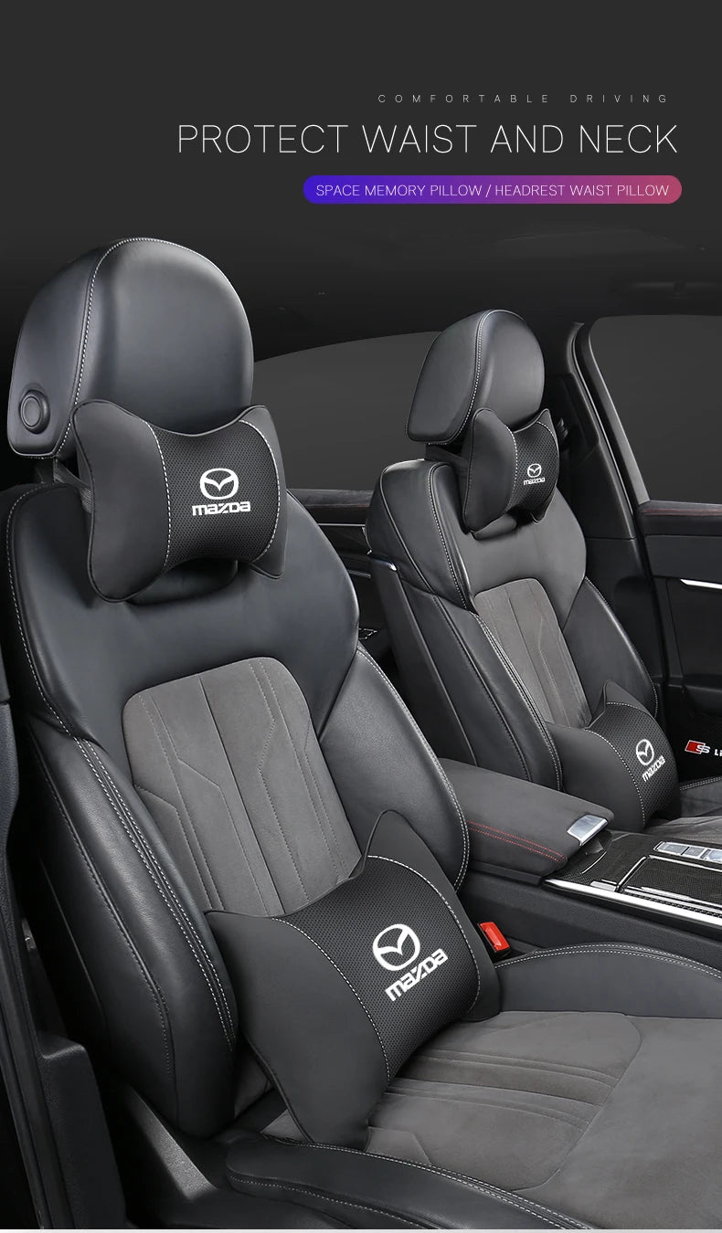 Car headrest cushion relieves pressure car seat cushion For Mazda 3 6 CX5 2 CX3 CX9 MX5 RX8 Axela Demio Atenza MS GJI GH BK MP