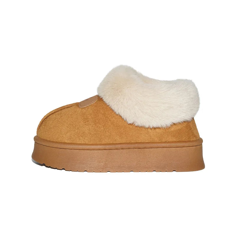Kids' Casual Shoes Snow Boots Ankle Boots PU Leather Solid Colour Winter Shoes Anti-Slip Warm Shoes For Girls Size 36-45