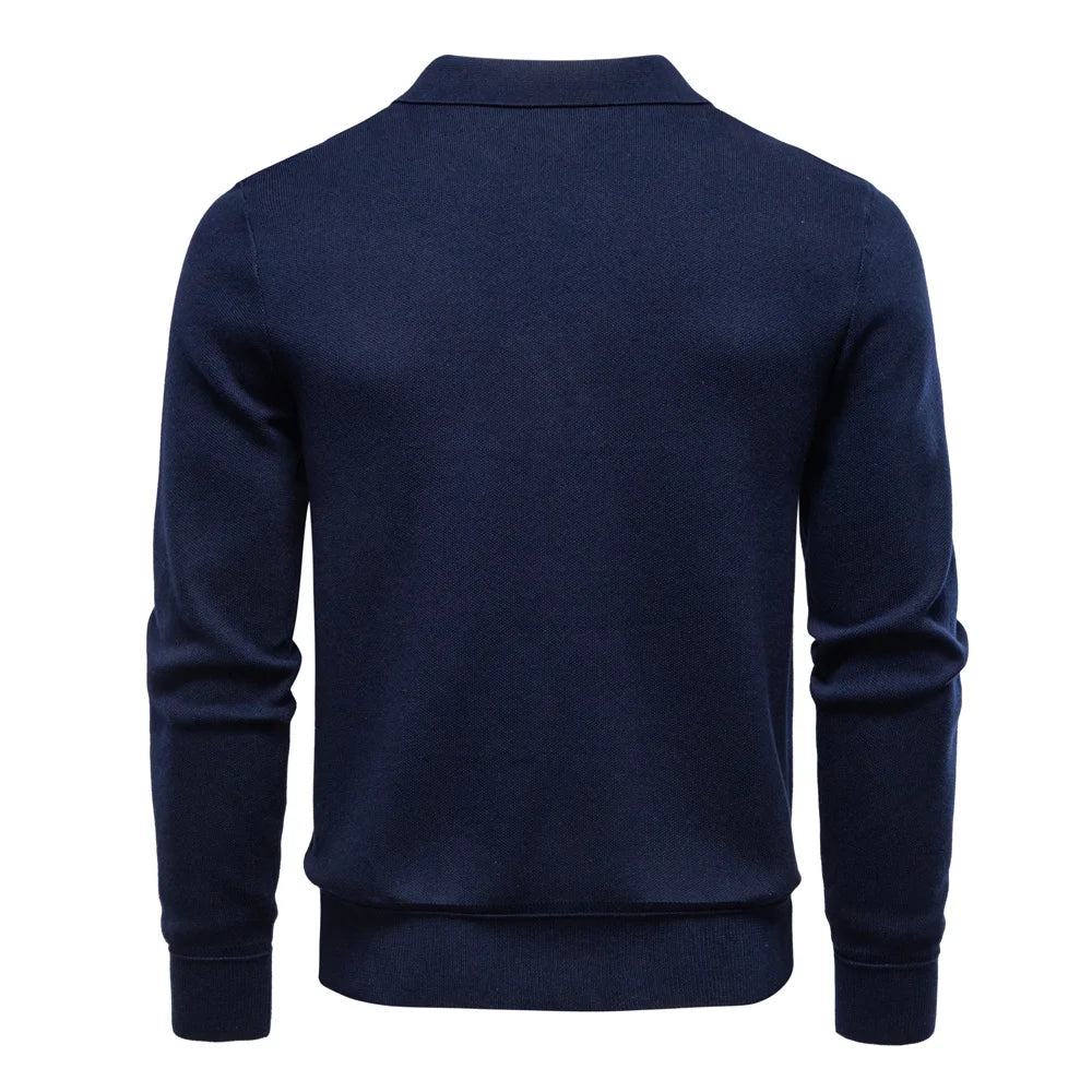Men's Baseball Jacket 100% Cotton Solid Colour Thermal Lined Winter Warm Luxury Sports Zipper Outerwear For Male
