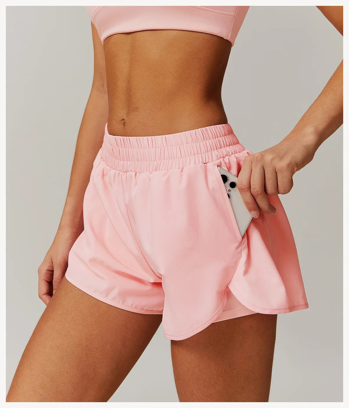 Running High Waist Sports Shorts Women Buttock Lift Gym Sweatpants Yoga Clothes Cycling Workout Shorts Women