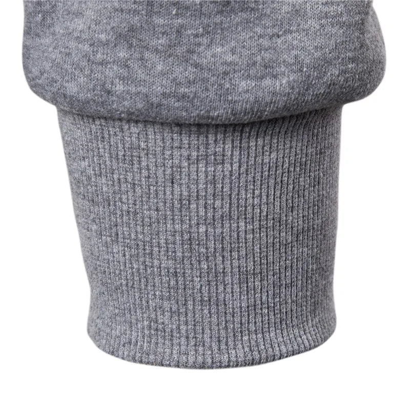 2021 neue Herbst Winter Baumwolle Hoodied Herren Sweatshirts Solide Hoody Fleece Dicken Hoodies Männer Sportswear Zipper Sweatshirts Männer