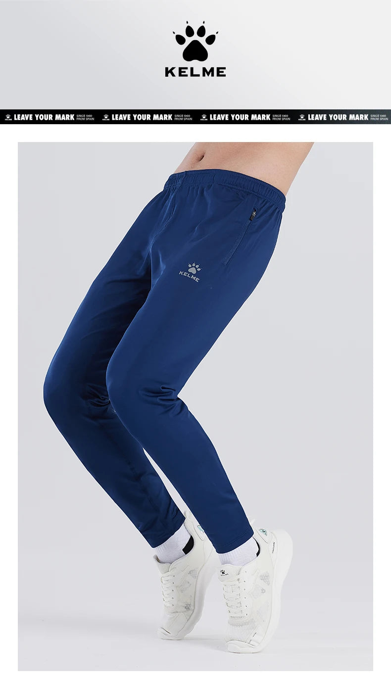Football Training Leggings Men's High Elastic Slim Tights Thin Outdoor Fitness Running Pants