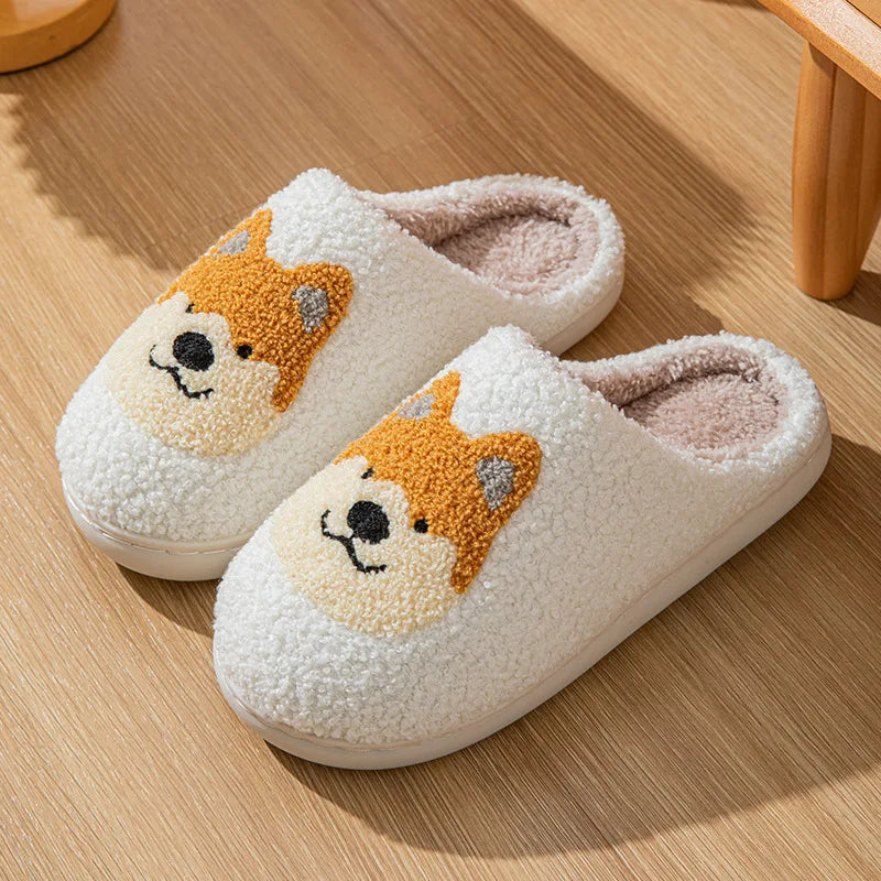 Kids' Slippers House Shoes Cartoon Winter Shoes Warm Anti-Slip Soft Bottom Shoes For Girls Size 36-45