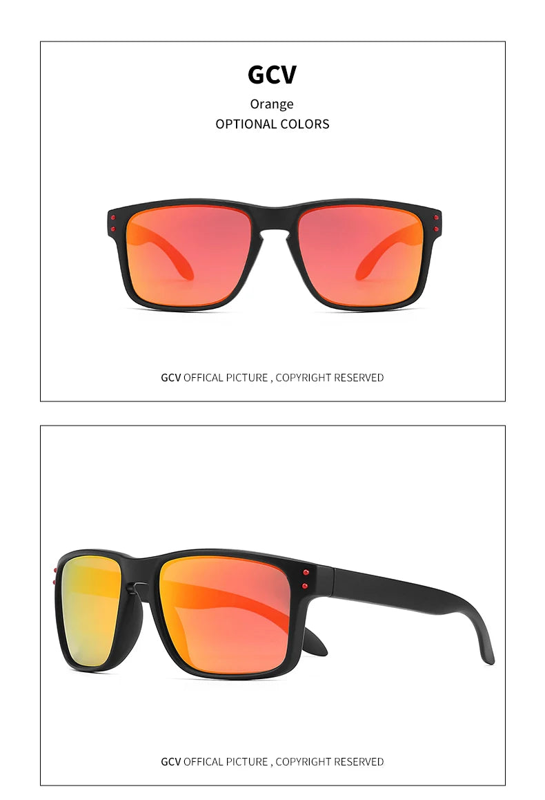 Fashion Wrap Frame Sunglasses UV400 Polarized Unisex Classic Pattern Decorative Goggles for Men And Women