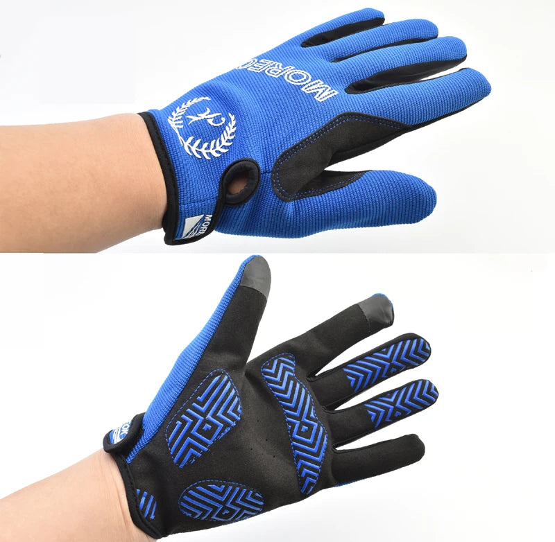 Winter Full Finger Cycling Gloves Warm Fleece Bicycle Road Mountain Bike MTB Sports Touch Screen Gel Gloves for Women Men