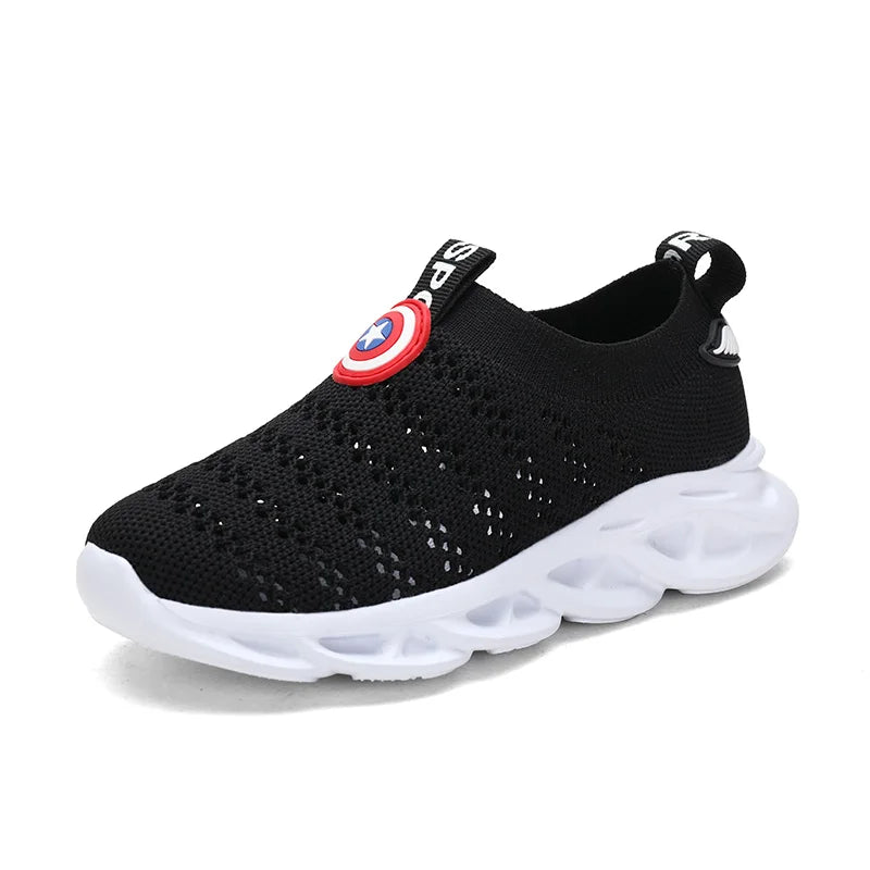 Unisex Summer Children Shoes Sport Sneakers Breathable Casual Shoes Mesh Net Cloth Kids' Sports Flat Sneakers