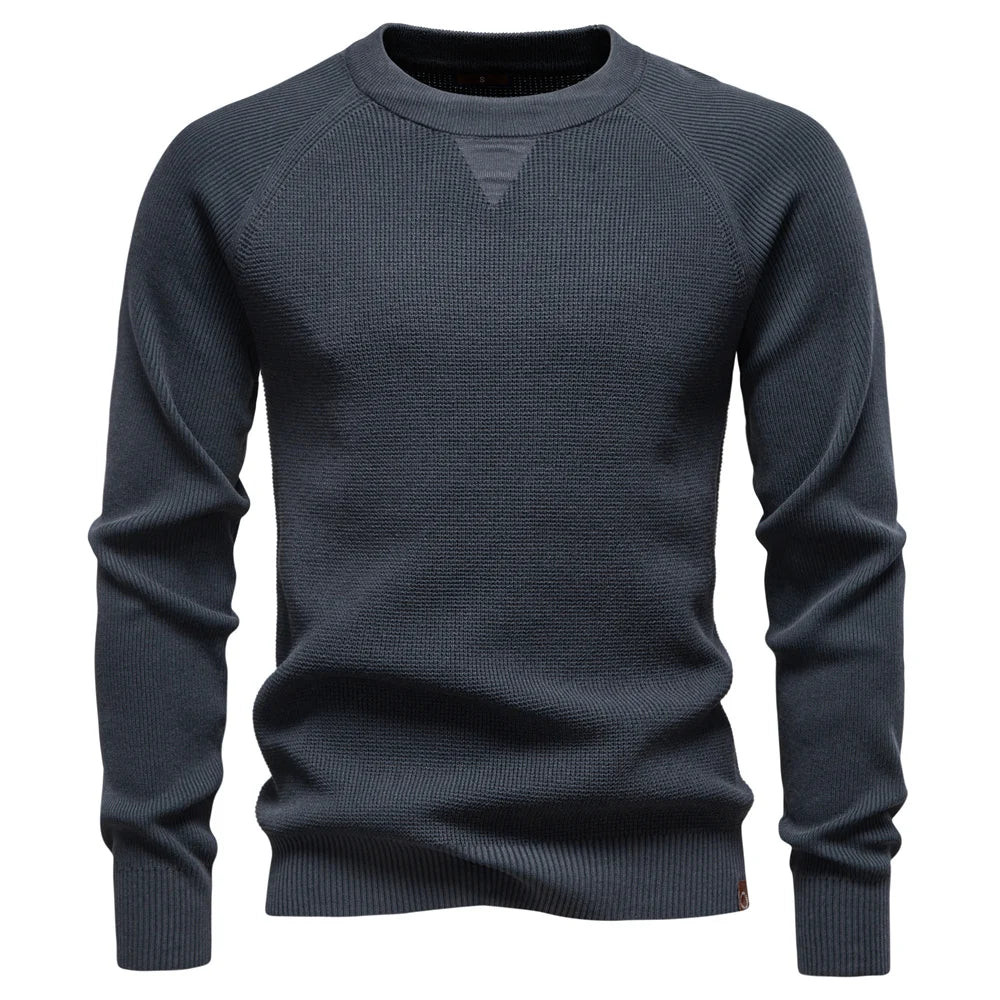 2025 Men's Henley Collar Polo Shirt Solid Colour Long Sleeve Premium Brand Design For Men