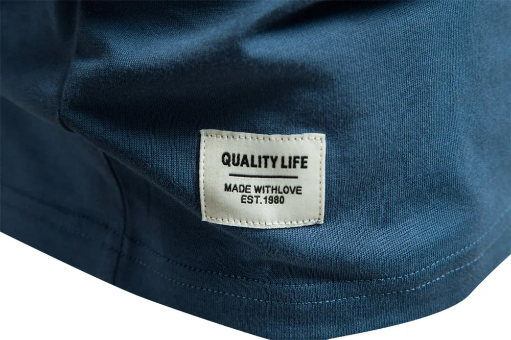 100% Cotton Embroidery Men's Polo Shirts Solid Colour Short Sleeve Polo Shirts Summer Social Polos For Men