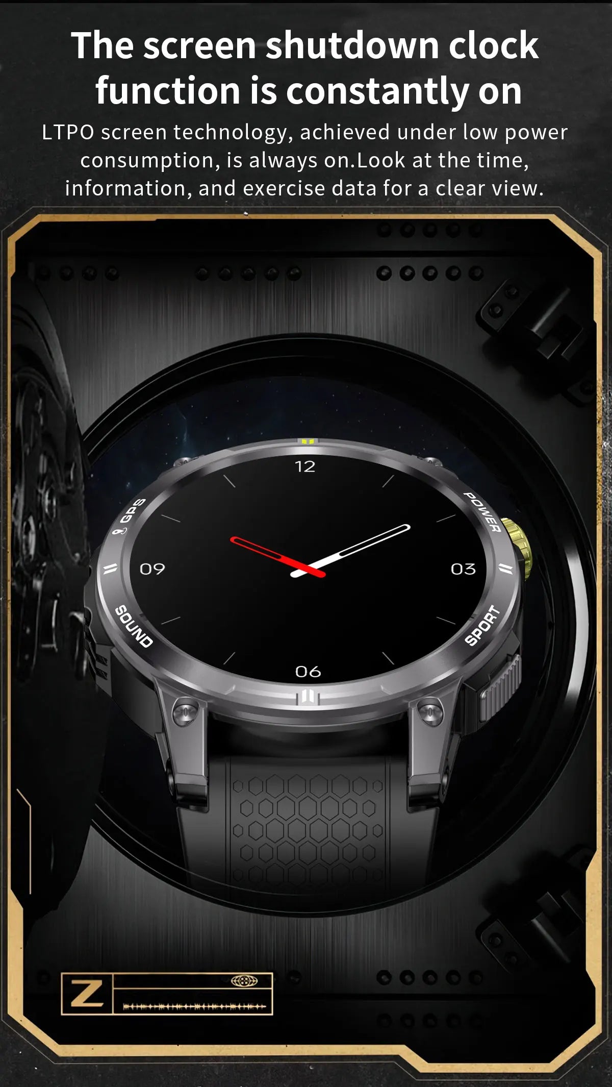 2025 Nieuwe GPS Sport Smart Watch Mannen Waterdichte Fitness Tracker Bluetooth Call 400MAH Batterij Armband Smartwatch Voor Vrouwen - Compatibel met Xiaomi IOS