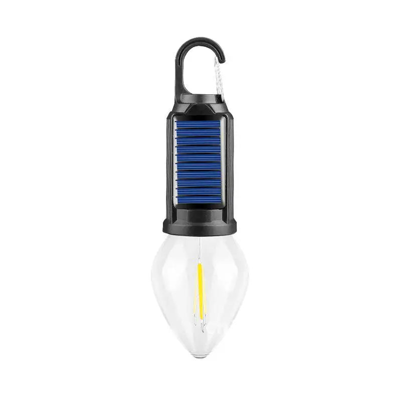 Solar Charging Retro LED/Tungsten Camping Light Emergency Tent Bulb Outdoor Lighting Cross Border New Style