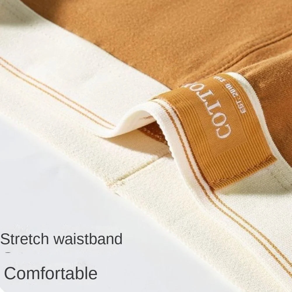4 stuks ademende boxershorts voor heren, effen kleur, plus maten L-4XL, middelhoge taille, naadloos ondergoed, polyester, jongensondergoed