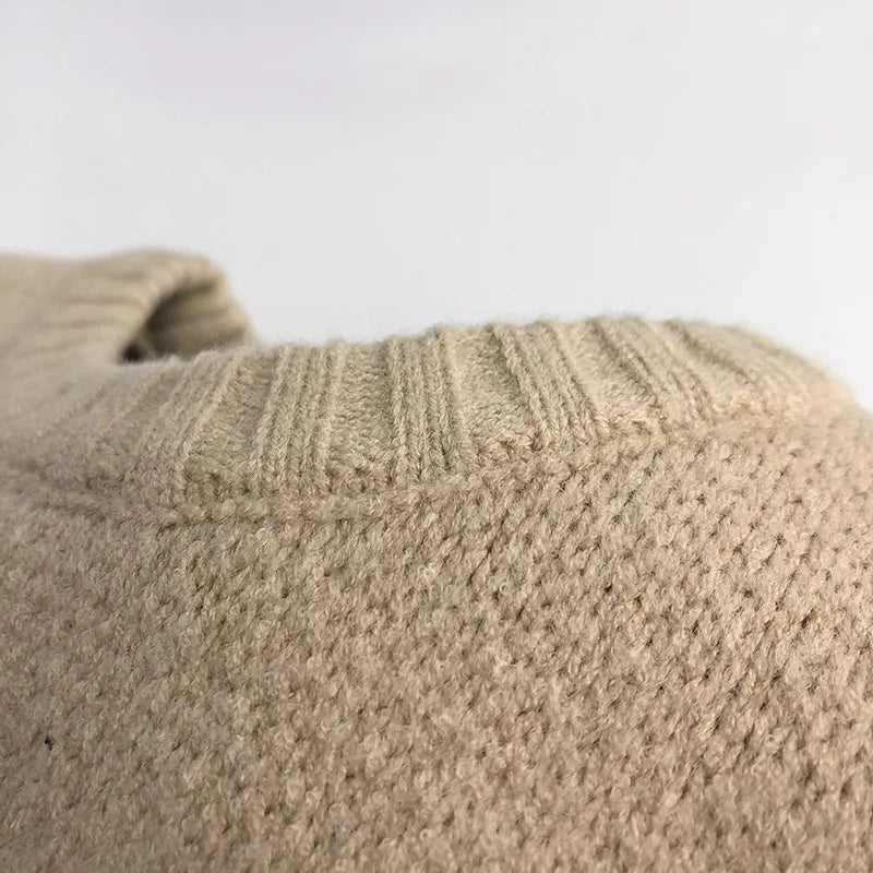 Autumn Winter Colourful Grid Retro Kids Sweaters Vintage Boys Warm Pullover Thicken Girls Knitwear Coat 1-6Y Unisex