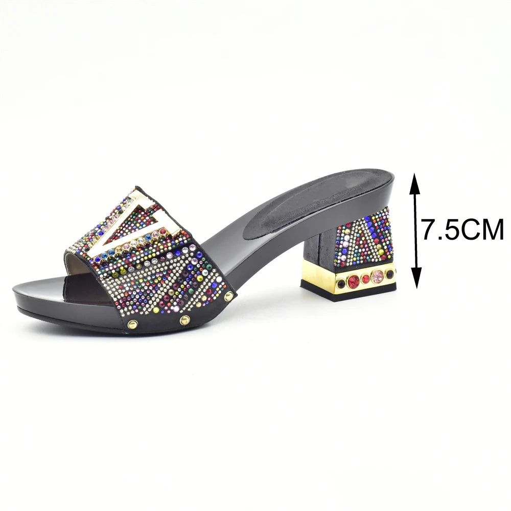 Italian Shoes with Matching Bags for Wedding Italy Shoe and Bag Set In New 2025 Nigerian Shoes and Matching Bags