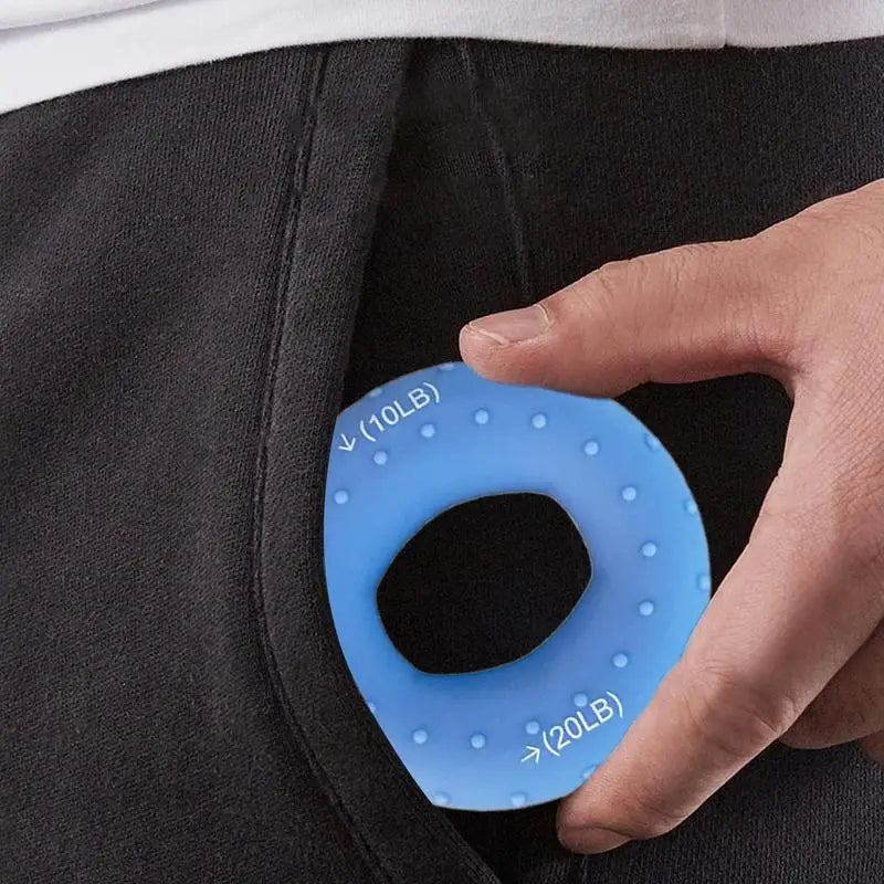 Hand Grip Strengthener Finger Grip Ring Hand Trainer For Hand Finger Strength Training Rehabilitation And Relaxation