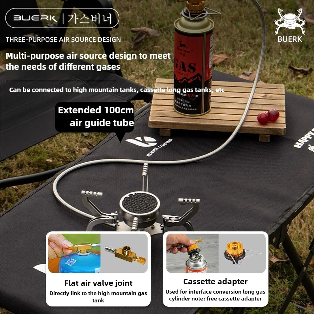 Outdoor Infrared burner Outdoor mini Stove Camping Cooking Ultralight Folding Mini Burner Camp Cooking Supplies