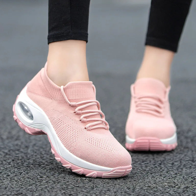 Women's Sneaker Fashion Comfortable Shoes Women Flat Sneaker Women Casual Shoes Slip On Plus Size Sneaker Woman Zapatos De Mujer
