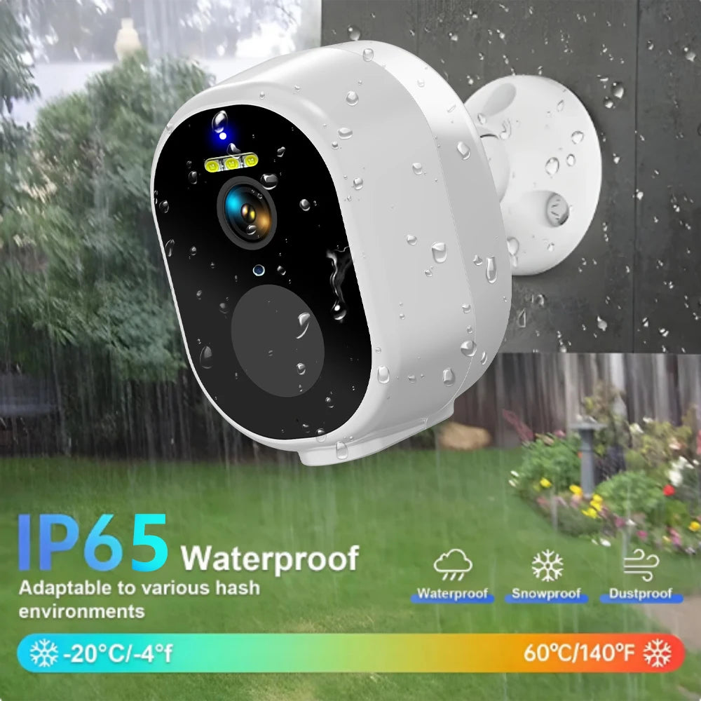 4MP Tuya Smart Wireless WiFi +BLE Buiten Batterij Zonne-energie Spotlight Menselijke Detectie Surveillance CCTV IP Netwerkcamera 2K